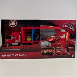 Disney Cars Red Travel Time Mack Playset